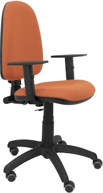 Piqueras y Crespo Silla Ayna bali marrón brazos regulables ruedas de Piqueras y Crespo Silla Ayna bali marrón brazos regulables ruedas de