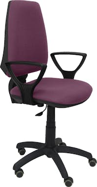 Piqueras y Crespo Silla Elche CP bali morado brazos fijos ruedas de Piqueras y Crespo Silla Elche CP bali morado brazos fijos ruedas de