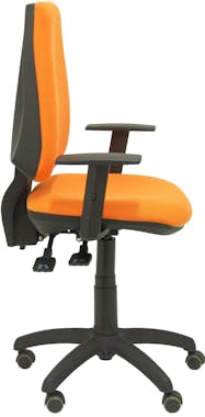 Piqueras y Crespo Silla Elche S bali naranja brazos regulables rueda Piqueras y Crespo Silla Elche S bali naranja brazos regulables rueda