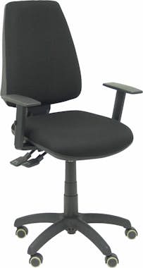 Piqueras y Crespo Silla Elche S bali negro brazos regulables ruedas Piqueras y Crespo Silla Elche S bali negro brazos regulables ruedas