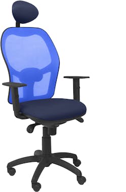 Piqueras y Crespo Silla Jorquera malla azul asiento bali azul marino Piqueras y Crespo Silla Jorquera malla azul asiento bali azul marino