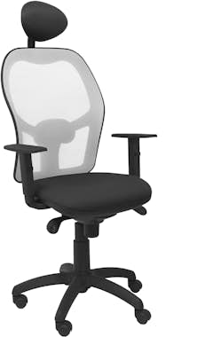 Piqueras y Crespo Silla Jorquera malla gris asiento bali negro con c Piqueras y Crespo Silla Jorquera malla gris asiento bali negro con c