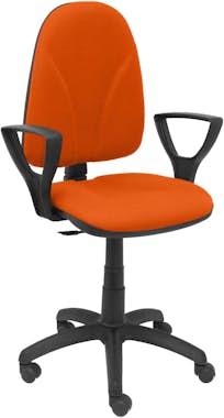 Piqueras y Crespo Silla Algarra bali naranja brazos fijos Piqueras y Crespo Silla Algarra bali naranja brazos fijos