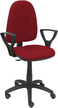 Piqueras y Crespo Silla Algarra bali granate brazos fijos Piqueras y Crespo Silla Algarra bali granate brazos fijos