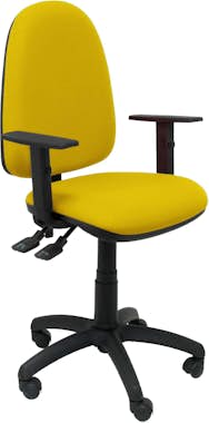 Piqueras y Crespo Silla Tribaldos amarillo con brazos regulables Piqueras y Crespo Silla Tribaldos amarillo con brazos regulables