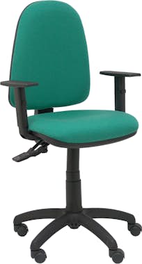 Piqueras y Crespo Silla Tribaldos verde con brazos regulables Piqueras y Crespo Silla Tribaldos verde con brazos regulables