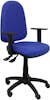Piqueras y Crespo Silla Tribaldos azul con brazos regulables Piqueras y Crespo Silla Tribaldos azul con brazos regulables