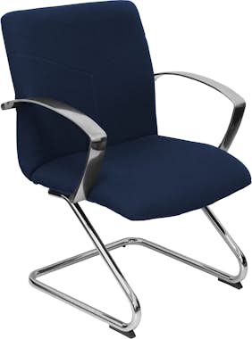 Piqueras y Crespo Sillón Caudete confidente patín bali azul marino Piqueras y Crespo Sillón Caudete confidente patín bali azul marino