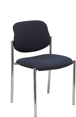 Piqueras y Crespo Silla fija Villalgordo bali gris oscuro chasis cro Piqueras y Crespo Silla fija Villalgordo bali gris oscuro chasis cro