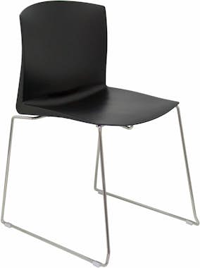 Piqueras y Crespo Pack 4 sillas Boniches negro Piqueras y Crespo Pack 4 sillas Boniches negro