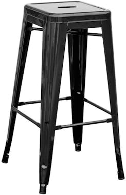 Piqueras y Crespo Pack 4 taburetes Aldea negro Piqueras y Crespo Pack 4 taburetes Aldea negro