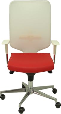 Piqueras y Crespo Silla Ossa blanca similpiel rojo Piqueras y Crespo Silla Ossa blanca similpiel rojo