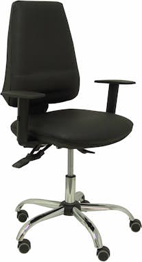 Piqueras y Crespo Silla Elche S 24 horas similpiel negro con refuerz Piqueras y Crespo Silla Elche S 24 horas similpiel negro con refuerz