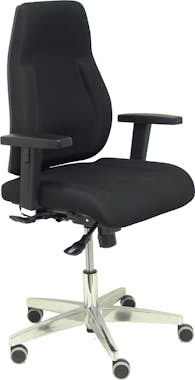 Piqueras y Crespo Silla Alhambra sincro tela negro brazos regulables Piqueras y Crespo Silla Alhambra sincro tela negro brazos regulables