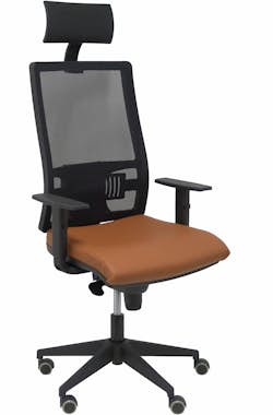 Piqueras y Crespo Silla Horna piel marrón Piqueras y Crespo Silla Horna piel marrón