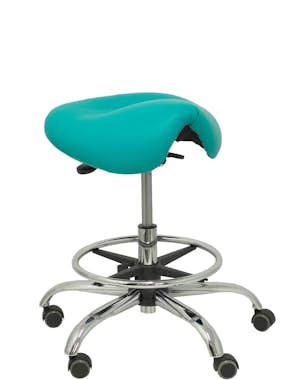 Piqueras y Crespo Taburete Alatoz similpiel verde Piqueras y Crespo Taburete Alatoz similpiel verde