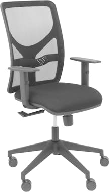 Piqueras y Crespo Silla Motilla malla negra asiento bali negro brazo Piqueras y Crespo Silla Motilla malla negra asiento bali negro brazo