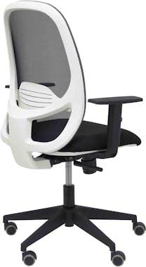 Piqueras y Crespo Silla Cilanco blanca malla negra asiento bali negr Piqueras y Crespo Silla Cilanco blanca malla negra asiento bali negr