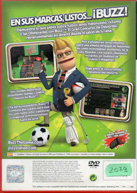 Sony Buzz! El gran concurdo de deportes (ps2) Sony Buzz! El gran concurdo de deportes (ps2)