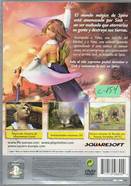 Sony Final fantasy X (ps2) Sony Final fantasy X (ps2)