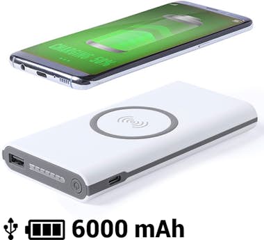 Generic Power Bank Inalámbrico 6000 mAh LED Micro USB 1457 Generic Power Bank Inalámbrico 6000 mAh LED Micro USB 1457