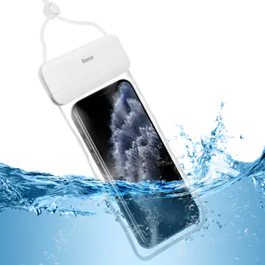 Baseus Bolsa Smartphone Impermeable IPX8 de Playa con Col Baseus Bolsa Smartphone Impermeable IPX8 de Playa con Col