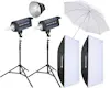 Bresser 2 flashes de estudio CD-400 + Conjunto N?4 Accesor Bresser 2 flashes de estudio CD-400 + Conjunto N?4 Accesor