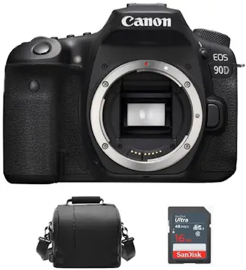 Canon CANON EOS 90D Cuerpo Negro + Bolsa de camara + Tar Canon CANON EOS 90D Cuerpo Negro + Bolsa de camara + Tar