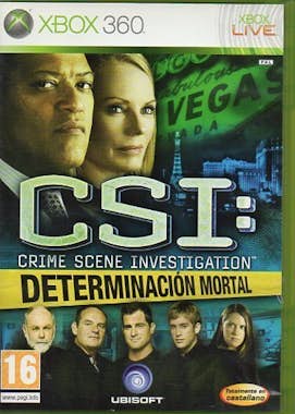 Microsoft CSI: Determinación Mortal (xbox 360) Microsoft CSI: Determinación Mortal (xbox 360)