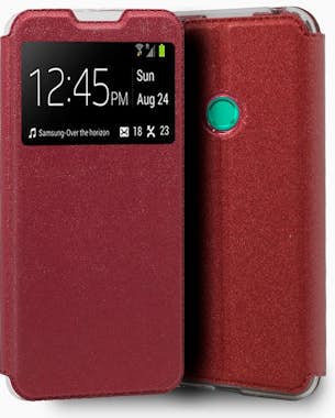 Cool Funda Flip Cover Huawei P Smart 2020 Liso Rojo