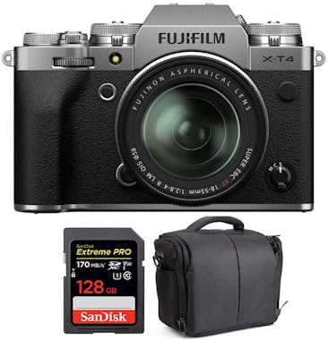 FujiFilm Fujifilm X-T4 Silver + XF 18-55mm f/2.8-4 R LM OIS FujiFilm Fujifilm X-T4 Silver + XF 18-55mm f/2.8-4 R LM OIS
