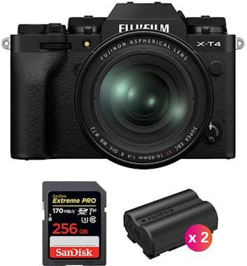 FujiFilm Fujifilm X-T4 Negro + XF 16-80mm f/4 R OIS WR + Sa FujiFilm Fujifilm X-T4 Negro + XF 16-80mm f/4 R OIS WR + Sa