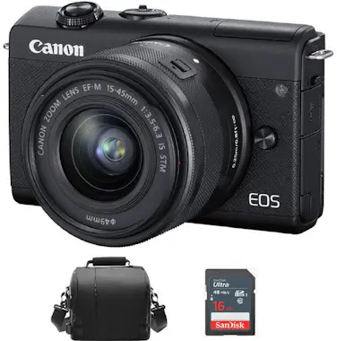 Canon CANON EOS M200 Negro KIT EF-M 15-45mm F3.5-6.3 IS Canon CANON EOS M200 Negro KIT EF-M 15-45mm F3.5-6.3 IS