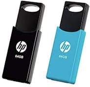 HP FD212W64-BX TWINPACK NEGRO Y AZUL 2UD PENDRIVE USB