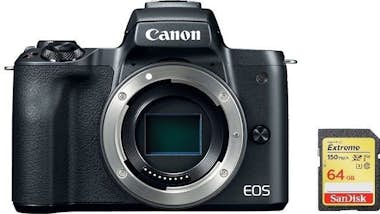 Canon CANON EOS M50 Cuerpo Negro + tarjeta SD de 64GB Canon CANON EOS M50 Cuerpo Negro + tarjeta SD de 64GB
