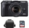 Canon CANON EOS M6 Mark II Negro + EF-M 18-150mm F3.5-6. Canon CANON EOS M6 Mark II Negro + EF-M 18-150mm F3.5-6.