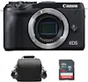 Canon CANON EOS M6 Mark II Cuerpo Negro + Bolsa de camar Canon CANON EOS M6 Mark II Cuerpo Negro + Bolsa de camar