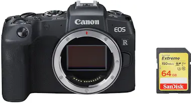 Canon CANON EOS RP Cuerpo Negro + tarjeta SD de 64GB Canon CANON EOS RP Cuerpo Negro + tarjeta SD de 64GB