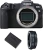 Canon CANON EOS RP Cuerpo Negro + Adaptador de montaje E Canon CANON EOS RP Cuerpo Negro + Adaptador de montaje E