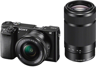 Sony A6000 (Cuerpo) + AF E 16-50mm 3.5-5.6 OSS PZ + 55- Sony A6000 (Cuerpo) + AF E 16-50mm 3.5-5.6 OSS PZ + 55-