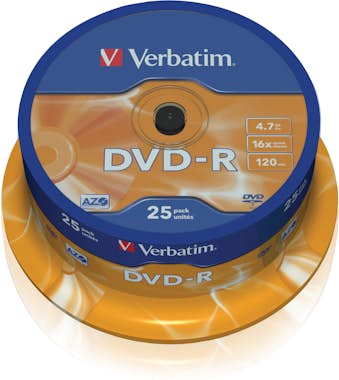 Verbatim Verbatim 43667 4,7 GB DVD-R 25 pieza(s) Verbatim Verbatim 43667 4,7 GB DVD-R 25 pieza(s)