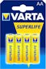 Varta Varta Superlife AA Batería de un solo uso Zinc-car Varta Varta Superlife AA Batería de un solo uso Zinc-car