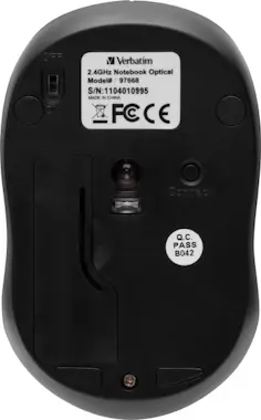 Verbatim Verbatim Go Nano ratón RF inalámbrico 1600 DPI Amb Verbatim Verbatim Go Nano ratón RF inalámbrico 1600 DPI Amb