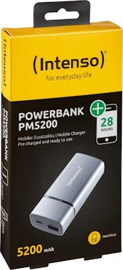 Intenso Intenso PM5200 Ión de litio 5200mAh Gris batería e Intenso Intenso PM5200 Ión de litio 5200mAh Gris batería e
