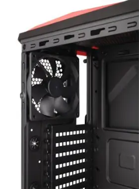 Corsair Corsair SPEC-ALPHA Midi-Tower Negro, Rojo carcasa Corsair Corsair SPEC-ALPHA Midi-Tower Negro, Rojo carcasa