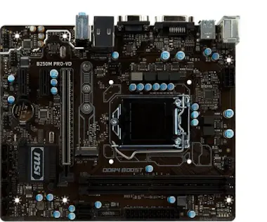 MSI MSI B250M PRO-VD Intel® B250 LGA 1151 (Zócalo H4) MSI MSI B250M PRO-VD Intel® B250 LGA 1151 (Zócalo H4)