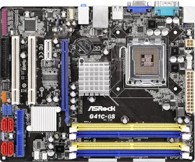 Asrock Asrock G41C-GS R2.0 Intel G41 LGA 775 (Socket T) M Asrock Asrock G41C-GS R2.0 Intel G41 LGA 775 (Socket T) M