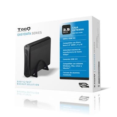 Tooq TooQ CAJA HDD 3.5"" SATA A USB 2.0/3.0 NEGRA Tooq TooQ CAJA HDD 3.5"" SATA A USB 2.0/3.0 NEGRA