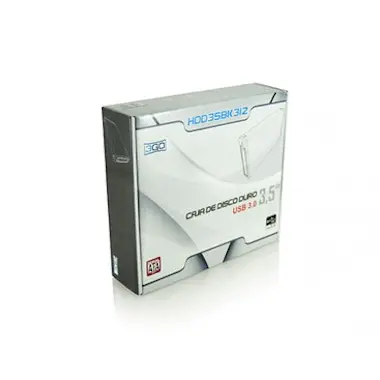 3GO 3GO HDD35BK312 caja para disco duro externo 3.5"" 3GO 3GO HDD35BK312 caja para disco duro externo 3.5""