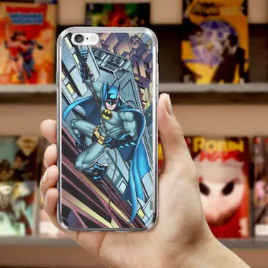 No Name Carcasa iPhone 6 / 6S Batman Silicona DC Comics No Name Carcasa iPhone 6 / 6S Batman Silicona DC Comics